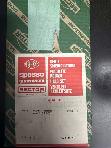 Serie guarnizioni smeriglio - serie,