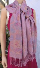 Sciarpa scialle pashmina puro
