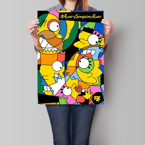 Poster simpson stile - poster,