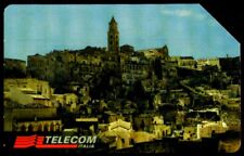 G 899 C&C 2980 SCHEDA TELEFONICA USATA LINEE D' ITALIA MATERA I SASSI 