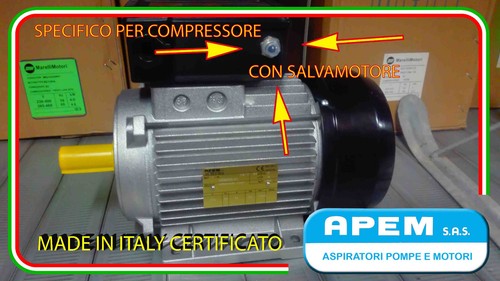 Motore elettrico monofase per - monofase,