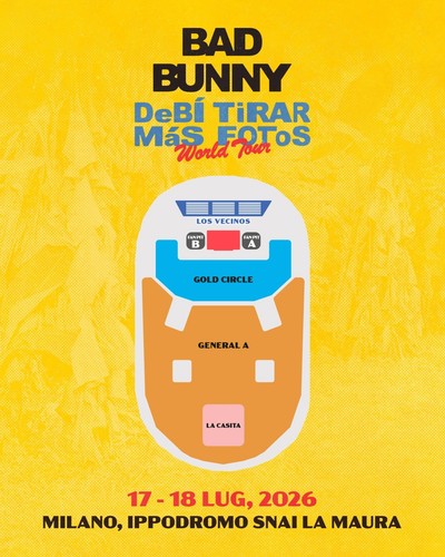 Biglietti bad bunny - bad,