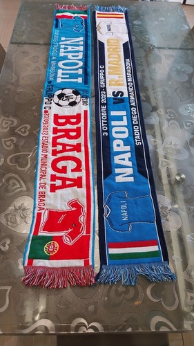 Sciarpa napoli match day real - napoli,