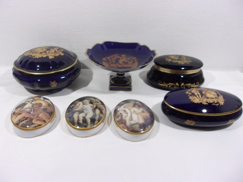 Limoges ceramica portagioie - limoges,
