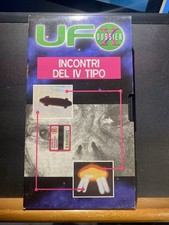 [VHS] UFO DOSSIER X 18 Incontri del IV tipo Rapimenti FABBRI Editori 1997
