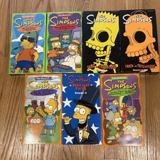 The Simpsons LOT OF 8 VHS -