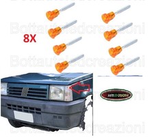 8X VITI ARANCIO FANALI FIAT