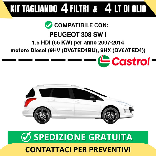 Tagliando per peugeot - per,