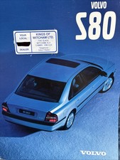 Volvo S80 depliant info