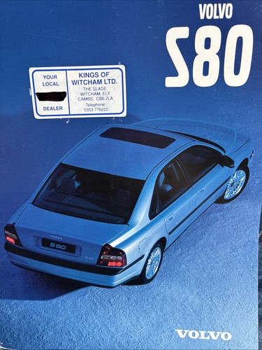 Volvo s80 depliant - volvo,