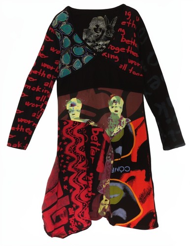 Abito donna desigual grafico - abito,