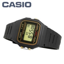 Orologio digitale classico LCD oro CASIO F-91WG-9QJH
