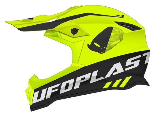 Casque cross junior - , jaune
