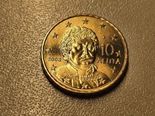 Grecia 10 centesimi 2003 pz
