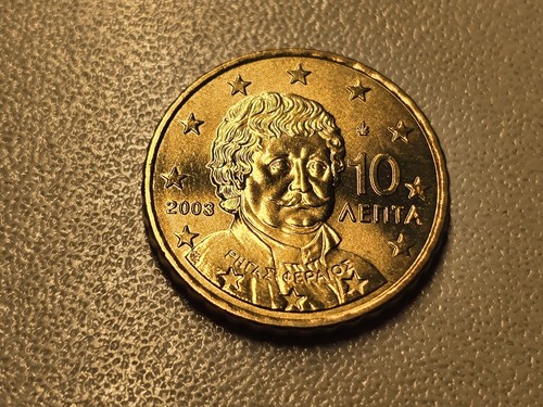 Grecia centesimi 2003 pz - 10,