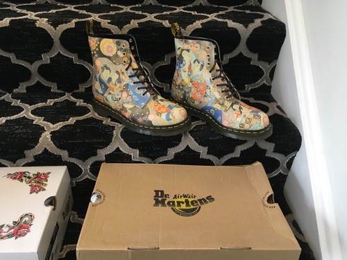 Stivali stringati martens - stivali,