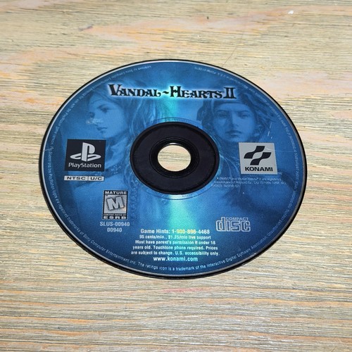 Vandal hearts playstation 1 - hearts,