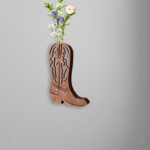 Vase fleurs forme de - fleurs, en