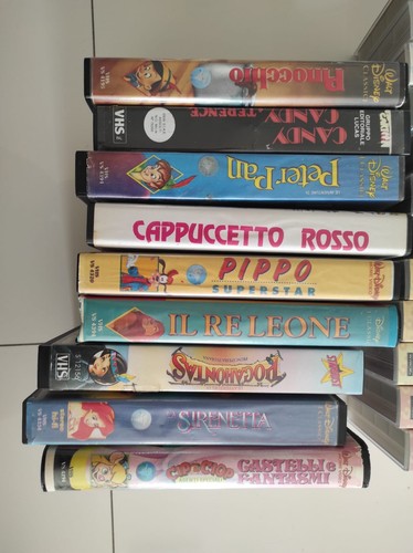 Lotto vhs disney serie - disney, +