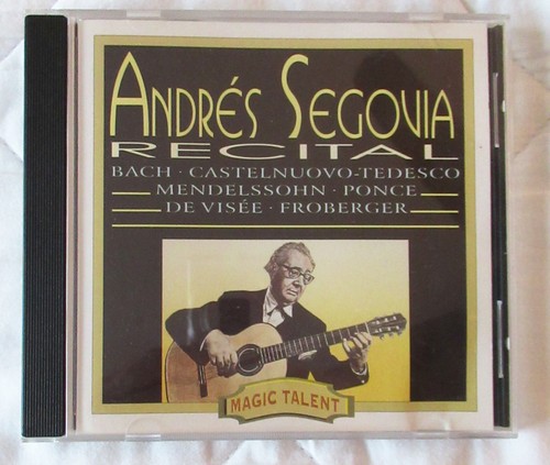 Andres segovia recital - andres,