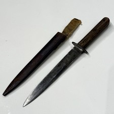 Coltello da combattimento aviotrasportato italiano originale seconda guerra mondiale con fodero