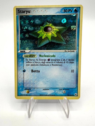 Carta pokemon staryu - pokemon, 75/101