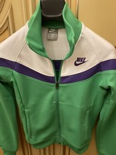 Giacca Sport Nike Verde Bianca Viola XS 158 Cm 