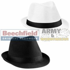 BEECHFIELD Cappello Fedora di Feltro Moda Unisex Paglia Stile Festa Casual