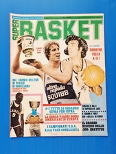 SUPER BASKET 14-1981 FLOWERS-HAYWOOD-ENZO BIAGI-BOSTON CELTICS-GILMORE-BOB MOORE