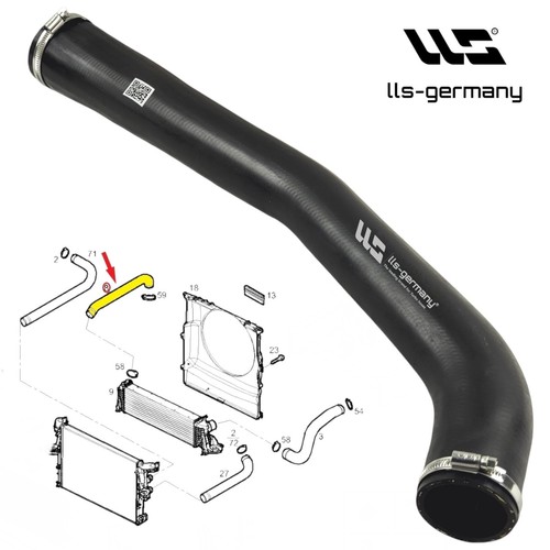 Tubo turbo intercooler - , per