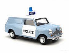 Modellino polizia Austin Mini