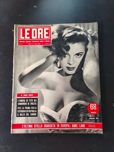 Ore luglio 1954 - le,