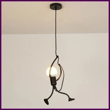 Lampadario vintage ferro