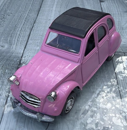 Polistil citroen 2cv rosa - polistil,