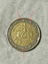 Moneda 2 euros Grecia 2002