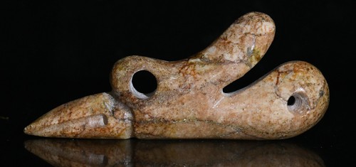 Ciondolo amuleto testa - , falco