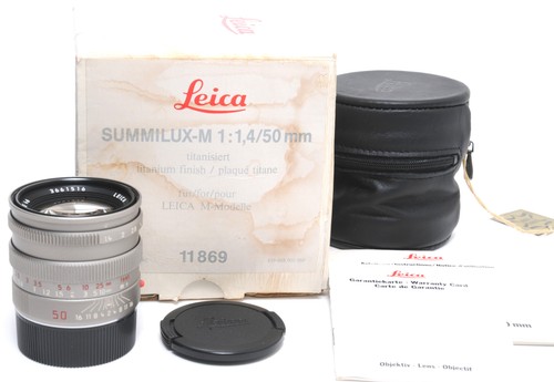 Leica 50 summilux m - leica,