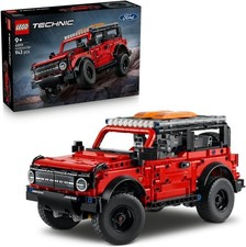 Lego Technic 42213 SUV Ford Bronco Modello Off Road con Porte Apribili Motore V6