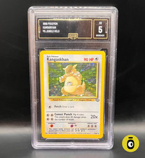 POKEMON - KANGASKHAN HOLO RARE 5/64 - Jungle - ENG - COND. EXC - GMA 5 - Vintage