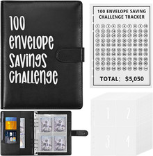 Libro Del Risparmio, A5 Libro Risparmio Soldi, Agenda Risparmio Soldi Con Buste,