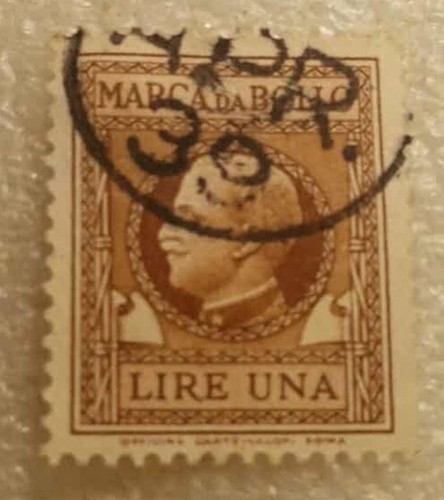 Marca bollo lire - bollo-1, lire-regno