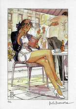 Milo Manara - Litografia