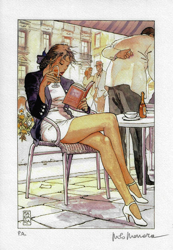 Milo manara litografia - manara,