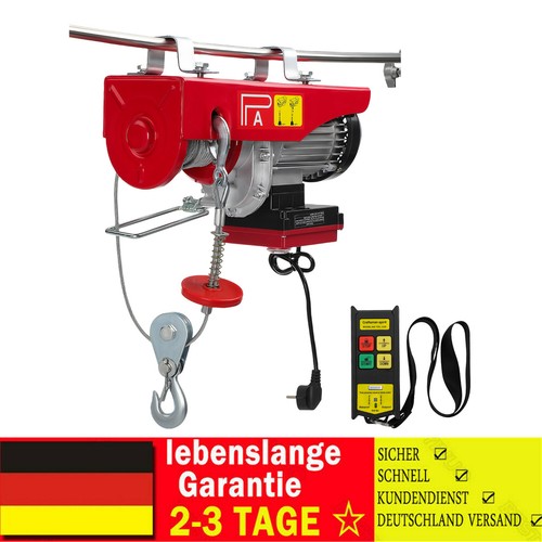 Verricello elettrico paranco