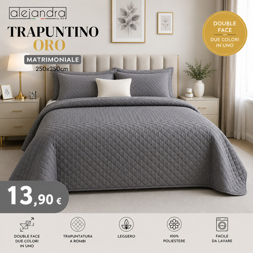 Trapuntino matrimoniale double - trapuntino,