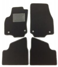 ASC tappetini auto set kit 4pz OPEL ASTRA H 2004-2010 con battitacco e bottoni