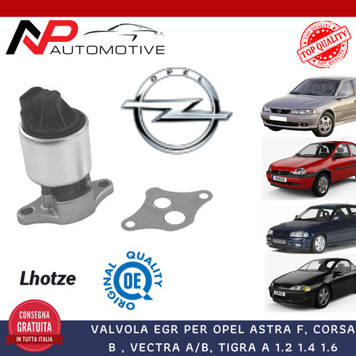Valvola egr ricircolo - ricircolo, opel