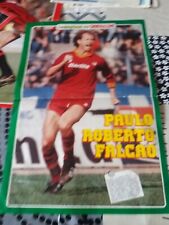 POSTER CALCIO VINTAGE IL GIORNALINO 38X26 ROMA FALCAO 