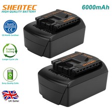2x Batteria Li-ion 18V 6Ah per