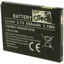 Batterie pour motorola razr - pour, v9
